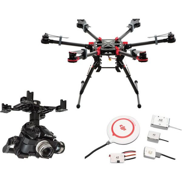 Гексакоптер DJI S900 + політний контролер A2 + підвіс Z15-GH4
